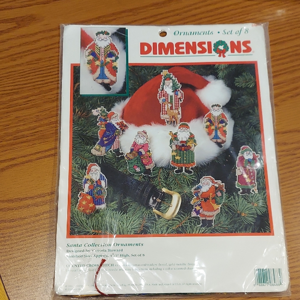 Dimensions Santa Collection Ornaments Set